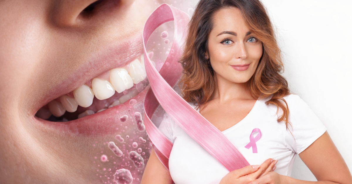 rak piersi a choroby zębów